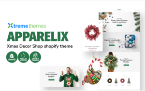 Download Apparelix Christmas Tree Shop Xmas Decor Shopify Theme