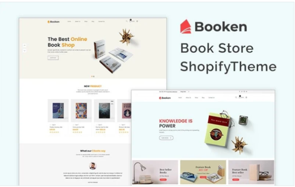 Download Booken - Book Store Shopify Theme