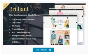 Download Brilliant - Multi Store Responsive Shopify Theme