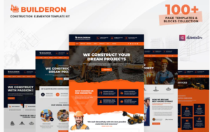 Download Builderon – Construction Elementor Template Kit