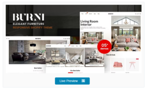 Download Burni - Elegant Furniture Shop For Shopify