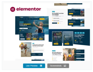 Download Buster - Tour Guide & Travel Agency Elementor Pro Template Kit