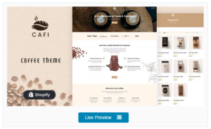 Download Cafi - Coffee Shop & Cafés Responsive Shopify