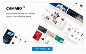 Download Camaro - Gadgets & Digital Fashion Super Market Minimalist Shopify Section Theme