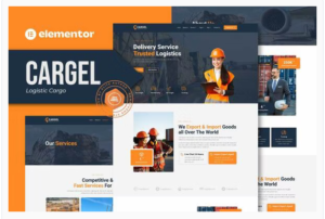 Download Cargel - Logistic Cargo Elementor Template Kit