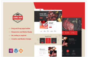 Download Carne - Meat Shop Elementor Template Kit