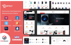Download Cartsly - Electronics Multipurpose E-commerce WooCommerce Theme