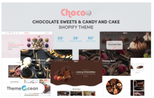 Download Chocoo - Chocolate Sweets & Candy And Cake Shopify Theme