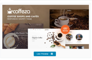 Download Coffeza - Coffee Shops and Cafés Responsive Shopify Theme