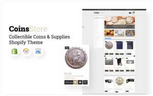 Download Collectible Coins & Supplies Shopify Theme