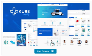 Download Corona Medical Supplies Shopify Theme - Kure