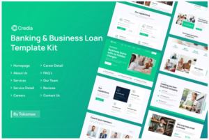Download Credia | Banking & Business Loan Elementor Template Kit