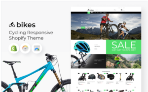 Download Cycling Responsive eCommerce Shopify Theme