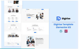 Download Digirise - Marketing Agency Ready to Use Elementor Template Kit