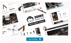 Download Donnie | Barber Shop Shopify Theme