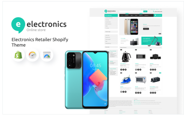 Download Electronics Retailer eCommerce Shopify Theme
