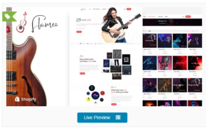 Download Flamez - Music Store Shopify Theme