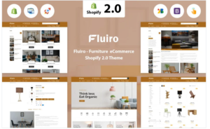 Download Fluiro - Furniture Shopify 2.0 Theme