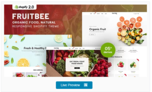 Download FruitBee - Organic Food, Natural Responsive Shopify Theme