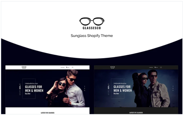 Download Glassesco - Goggles Shop Shopify Theme