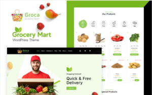 Download Groca - Grocery Store WordPress Theme