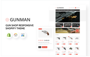 Download Gun Shop Responsive Shopify Theme