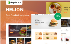 Download Helion - Fast Food & Restaurant Responsive Shopify Theme