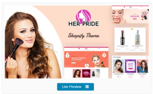 Download HerPride - SkinCare Shopify Store Theme