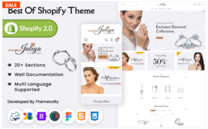 Download Juliya Mega Jewellery–Jewelry Watch–Accessories Shopify 2.0 Premium Responsive Theme