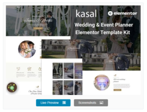 Download Kasal - Wedding & Event Planner Elementor Template Kit