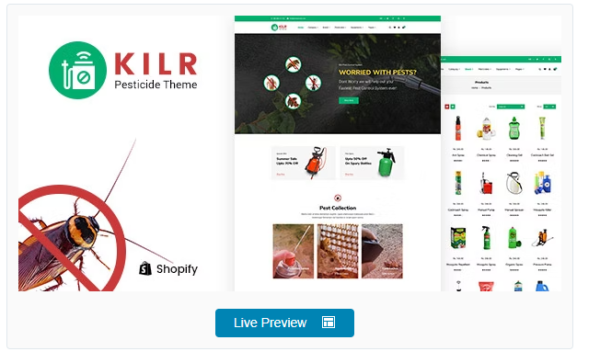 Download Kilr - Pest Control Shopify Theme