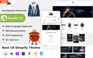 Download KKILLUR Mega Fashion–Clothes Shopify 2.0 Premium Responsive Theme