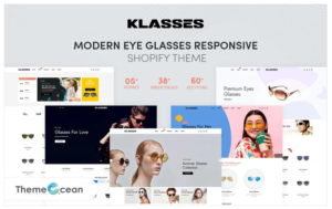 Download Klasses - Modern Eye Glasses Responsive Shopify Theme