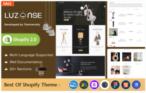Download Luzones Lighting Morden Shopify 2.0 Mega Shop