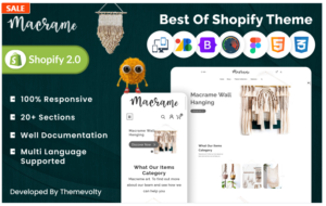 Download Mackrame - Craft and Art Shopify 2.0 Responsive Super Shop