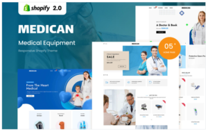 Download Medican - Medical Equipment Responsive Shopify Theme
