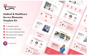 Download Medicare - Medical and Healthcare Service Elementor Template Kit
