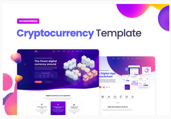 Download Moneer – Cryptocurrency Elementor Template Kit