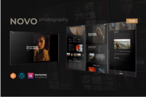 Download Novo - Photography Elementor Template Kit