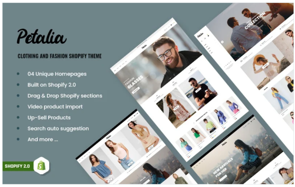 Download Petalia - Clothing and Fashion Shopify Theme