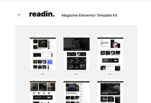 Download Readin - Blog & Magazine Elementor Template Kit