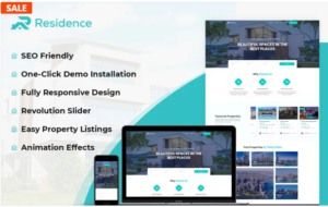 Download Residence - Real Estate WordPress Theme