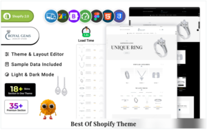Download Royal Gems - Jewelry and Luxurious Multipurpose Sections Shopify 2.0 Theme