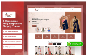 Download Sareeify - Multipurpose Premium Fashion Shopify 2.0 Theme