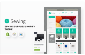 Download Sewing Supplies eCommerce Shopify Theme