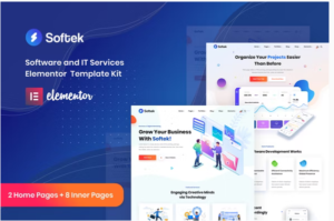 Download Softek - Software IT Solutions Elementor Template Kit