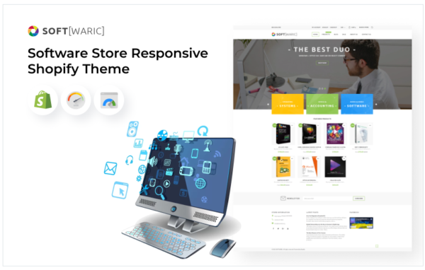 Download Software Store Responsive Shopify Theme