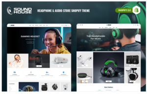 Download SoundHouse - Audio & Headphone Store Shopify Theme