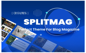 Download Splitmag - Magazine Style and Blog WordPress Theme