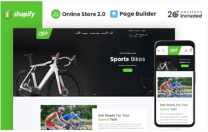 Download Sports Cycle And Accessories Store Shopify Theme